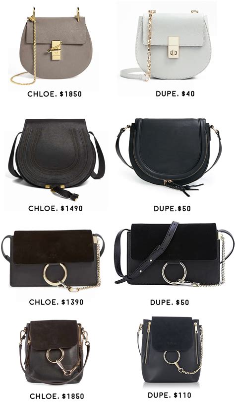 chloe marcie knockoff|chloe look alike bag.